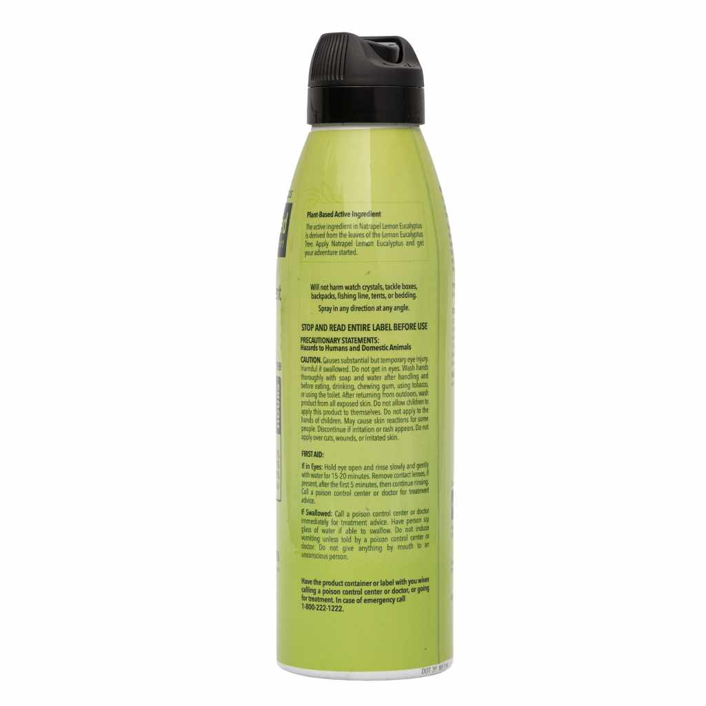 Natrapel Lemon Eucalyptus Tick & Insect Repellent Eco-Spray 6 oz. back