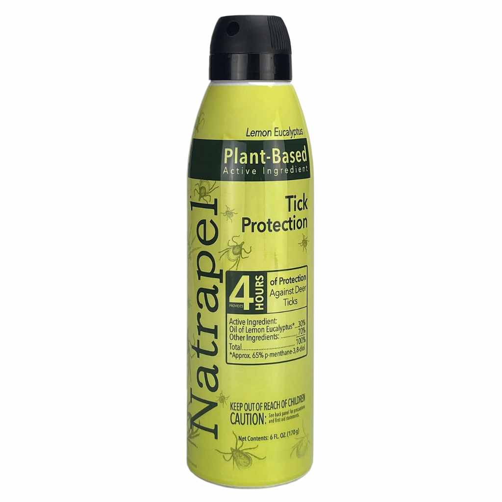 Natrapel Lemon Eucalyptus Tick Repellent Eco-Spray 6 oz. front