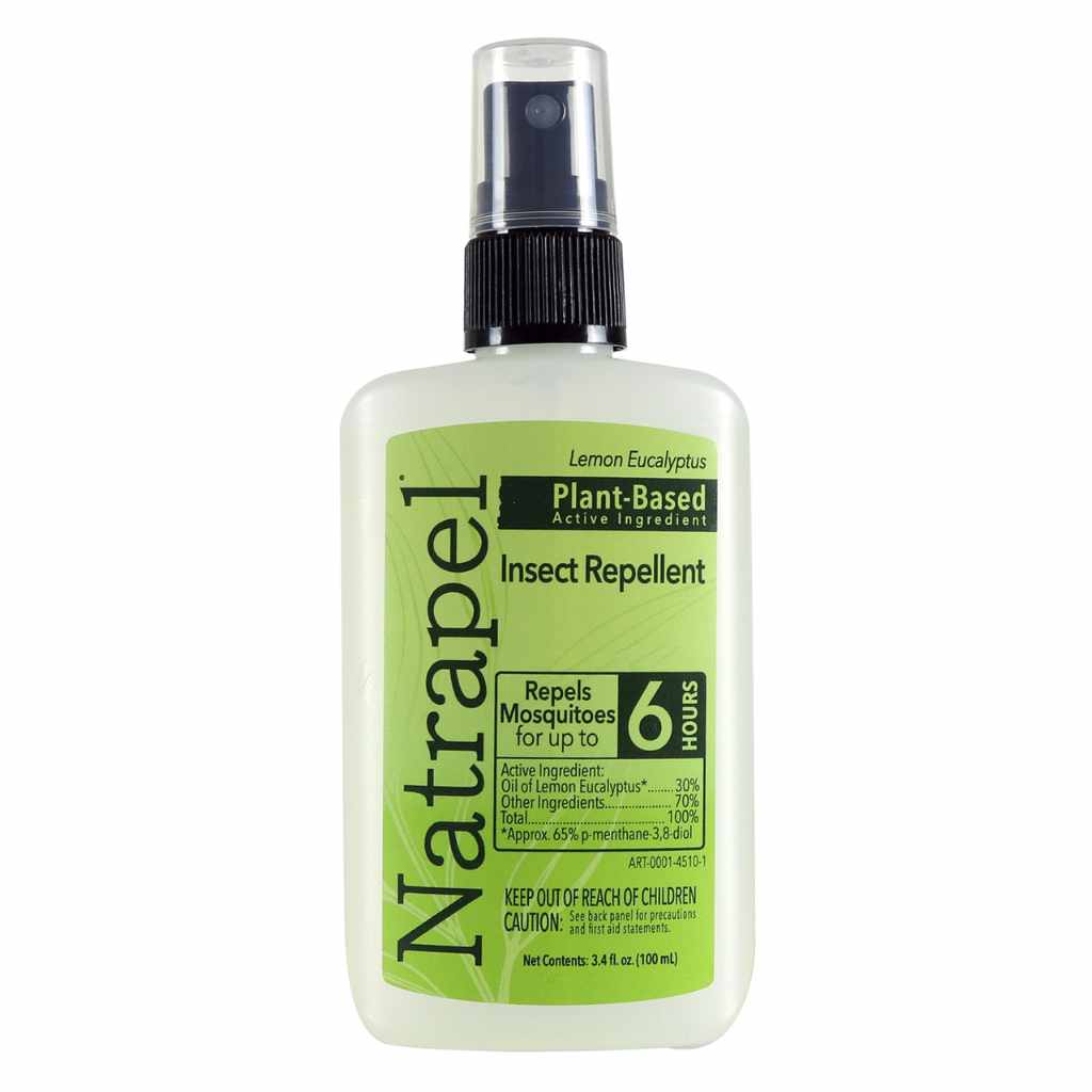 Natrapel Lemon Eucalyptus Tick & Insect Repellent 3.4 oz. Pump Spray front